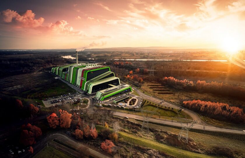 2 Krakowska spalarnia odpadów przy ul. Giedroycia w Nowej Hucie. KHK SA